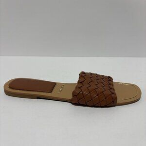 Tahari Women’s Melissah Brown Slide Sandals, Size 9.5 M